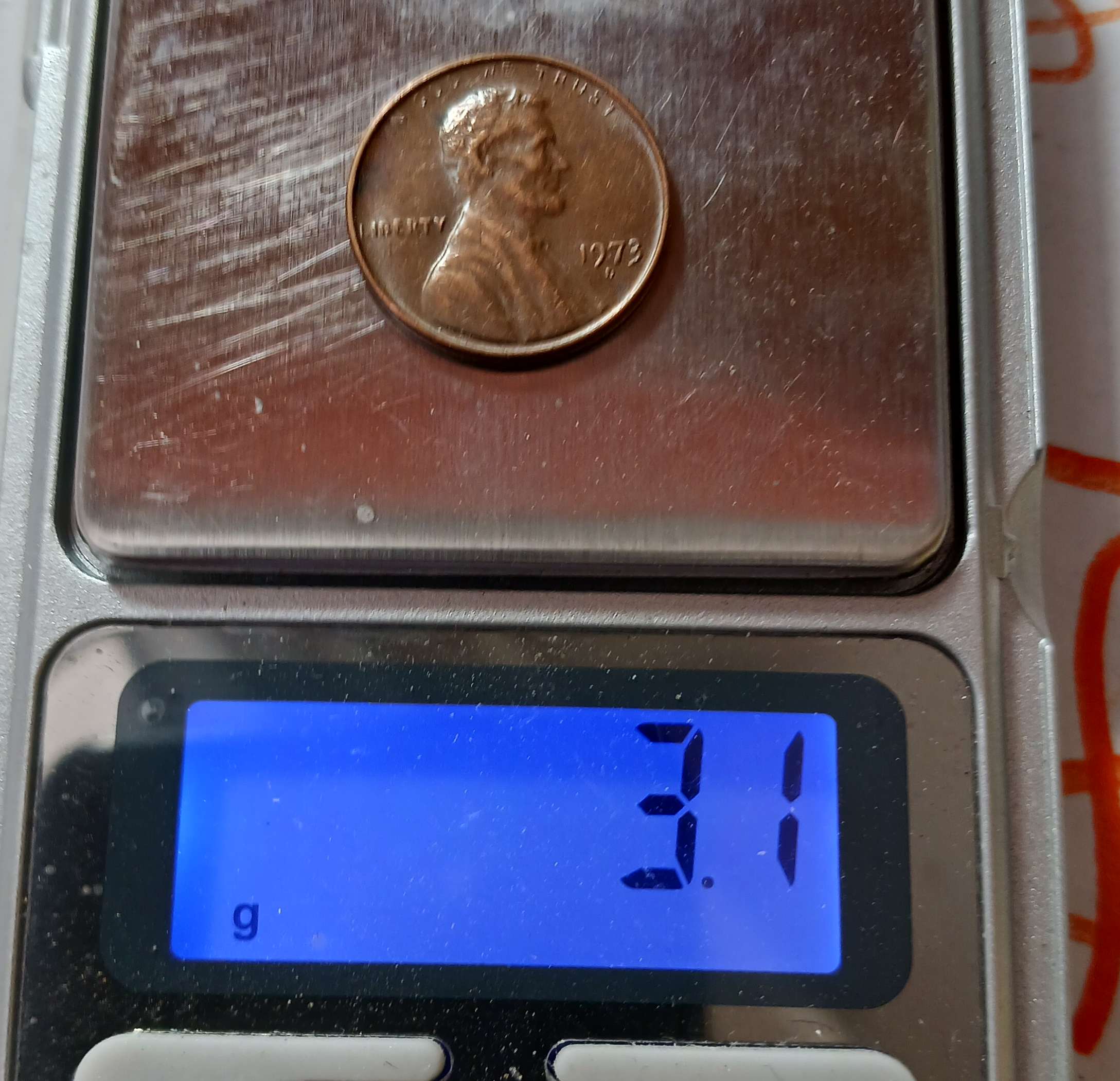 1983-D-Lincoln-Memorial-Penny-Weight-2.9