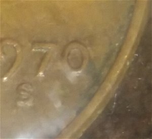 1970-S-Lincoln-Penny.-DDO-On-Mint-Mark...!