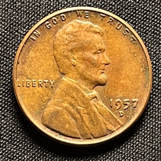 1957-Lincoln-Penny-With-Double-Chin?