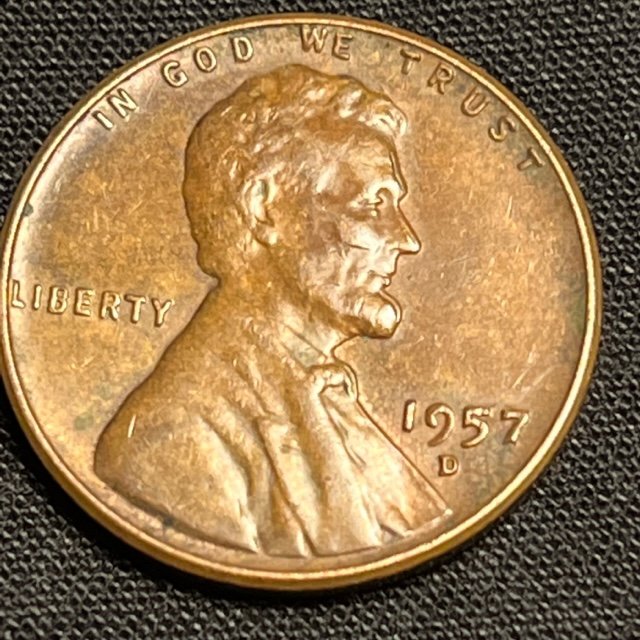 1957-Lincoln-Penny-With-Double-Chin?