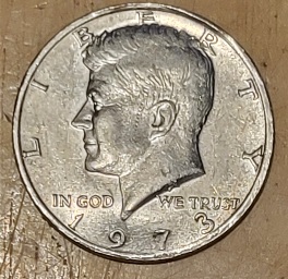 1973-Kennedy-Half-Probably-Just-PMD-But-The-Weight-Is-Off-11.19g