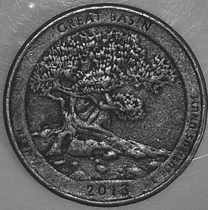 2013-Great-Basin-Washington-Quarter--5.4g-And-Possible-Strike-Through.