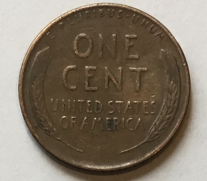 1948-Lincoln-Cent-Cud-And-Lamination-Error?-Shredded-Jacket