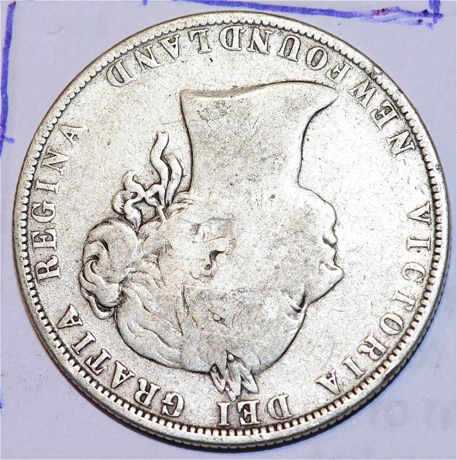 Newfoundland-1899-50-Cents---Help-Grade