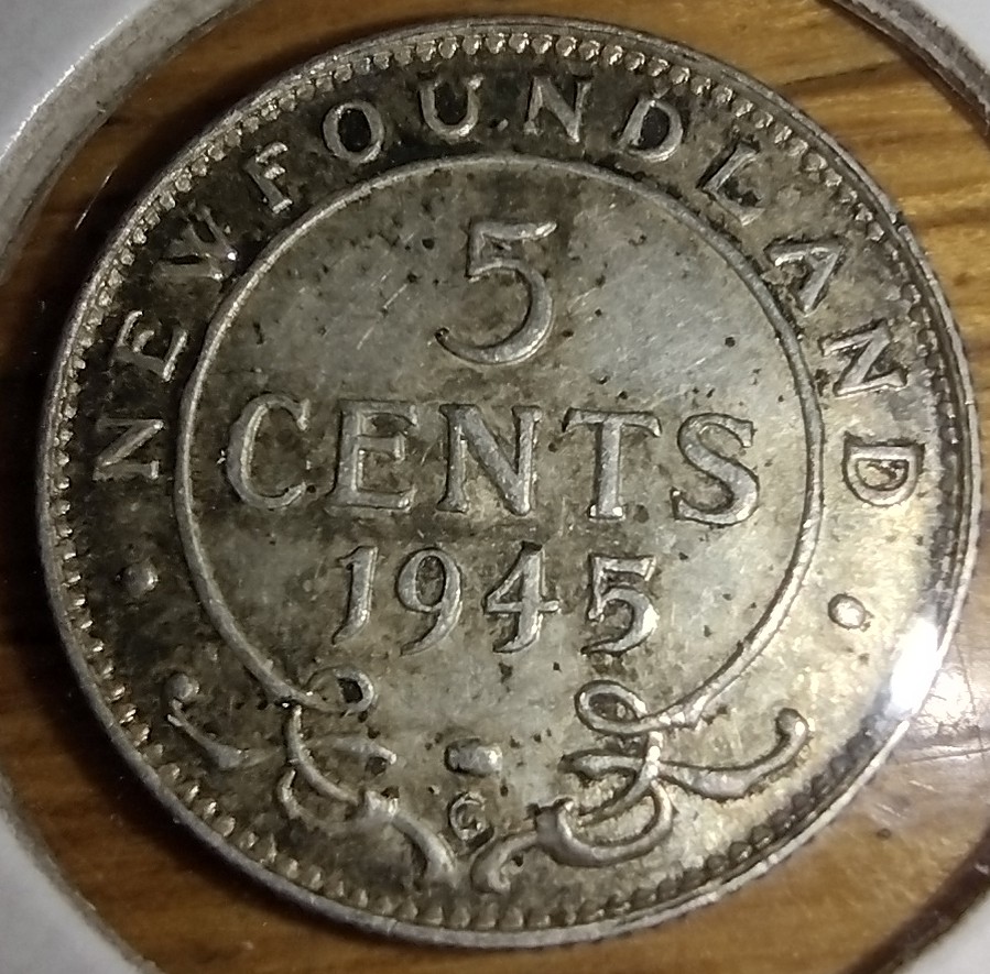 1945-Five-Cents-Newfoundland-Grade