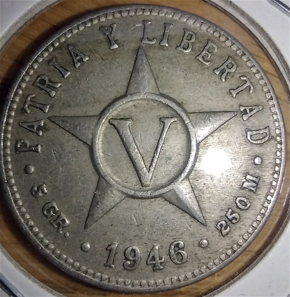 1946-Cuba-Five-Cents-Grade?
