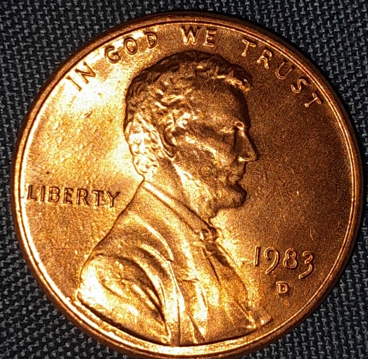 1983-D-Penny--Zinc-Small-Date