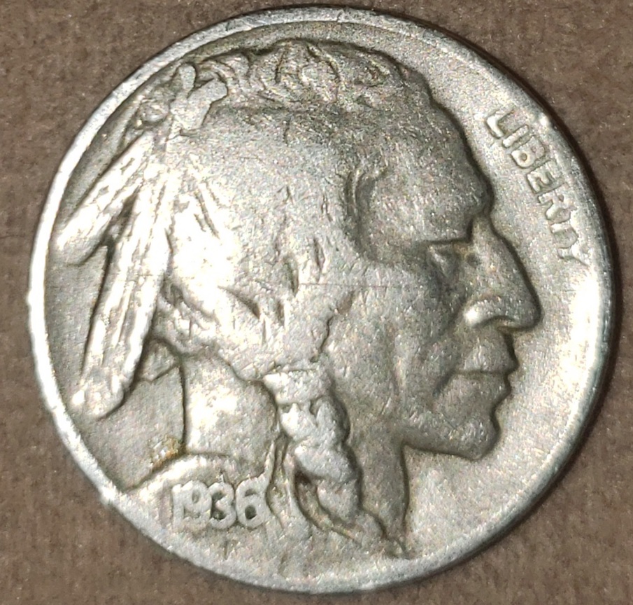 1936-Buffalo-Nickel-Found-In-Coin-Roll