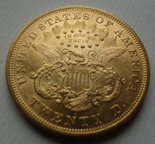 1876-S-Double-Eagle---AU-Or-MS?