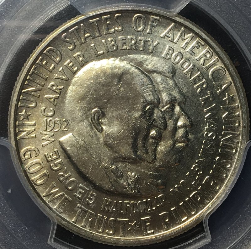 1952-D-50c-Washington-Carver...-You-Vs.-PCGS