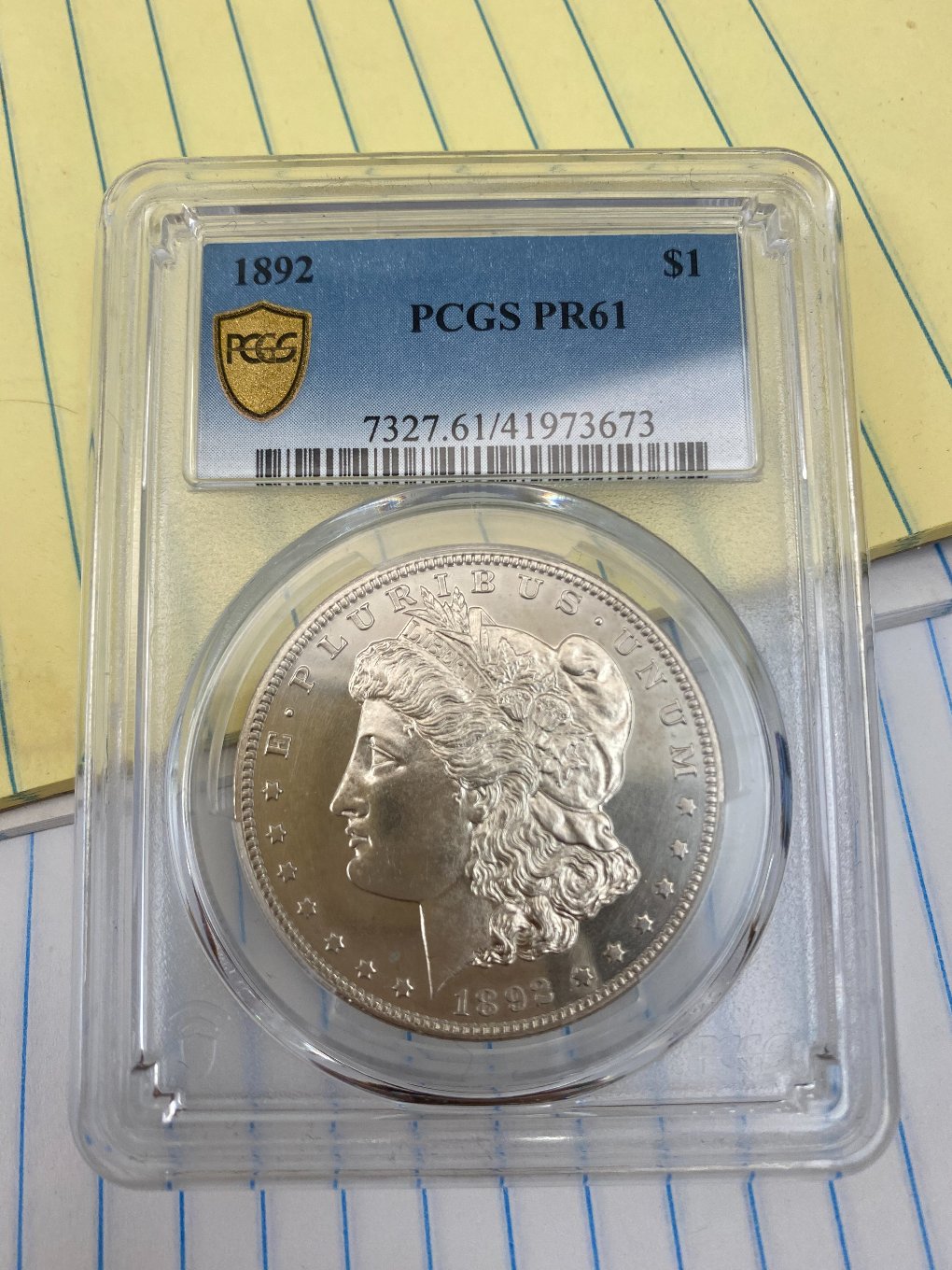Purchased-My-First-Proof-Morgan-Dollar:-1892-PCGS-PR-61