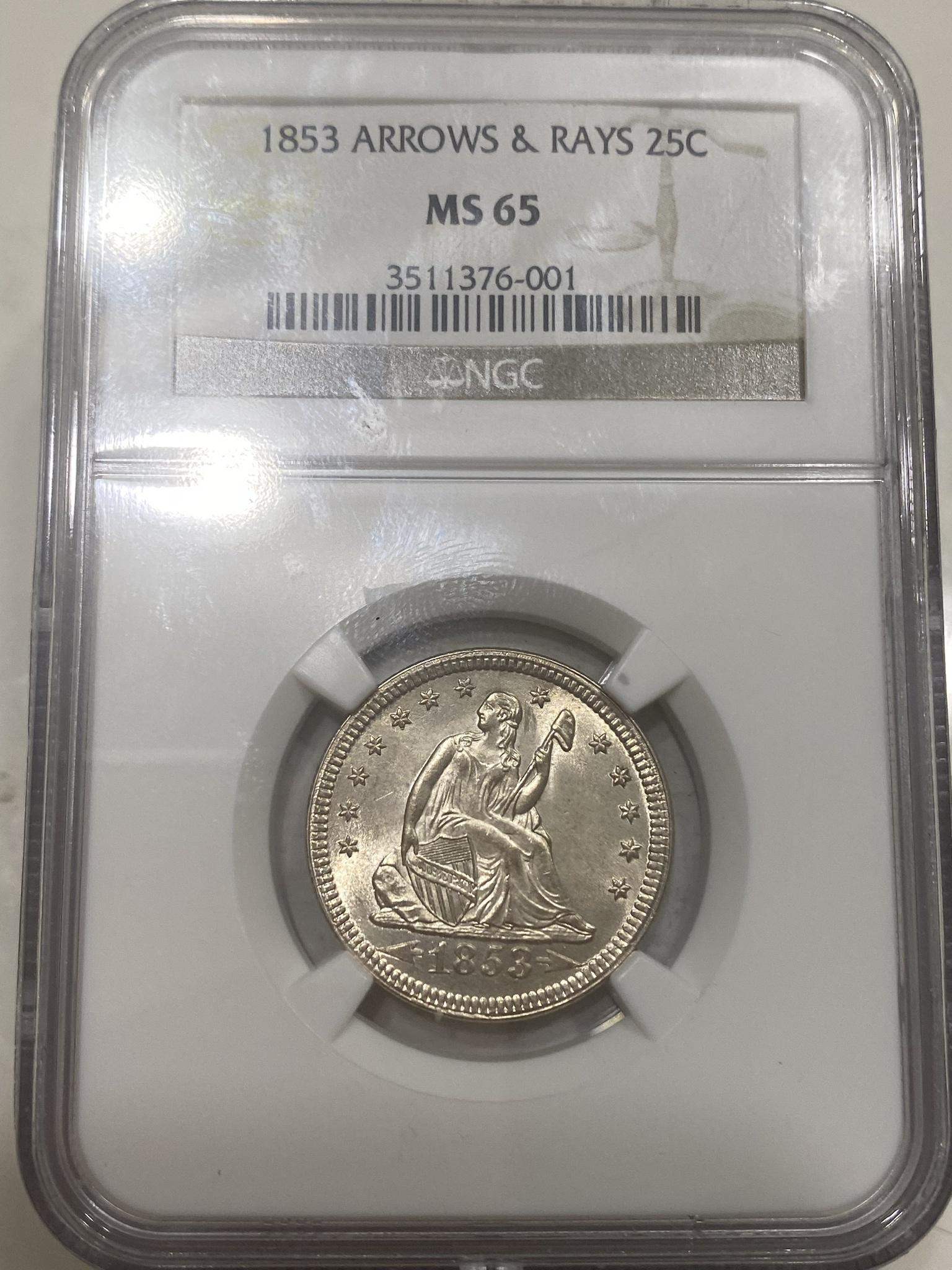 1853-Arrows-+-Rays-Seated-Quarter.-You-Vs.-NGC!