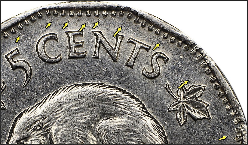 Trail-Dies-Phenomena-On-1951-Commemorative-5c