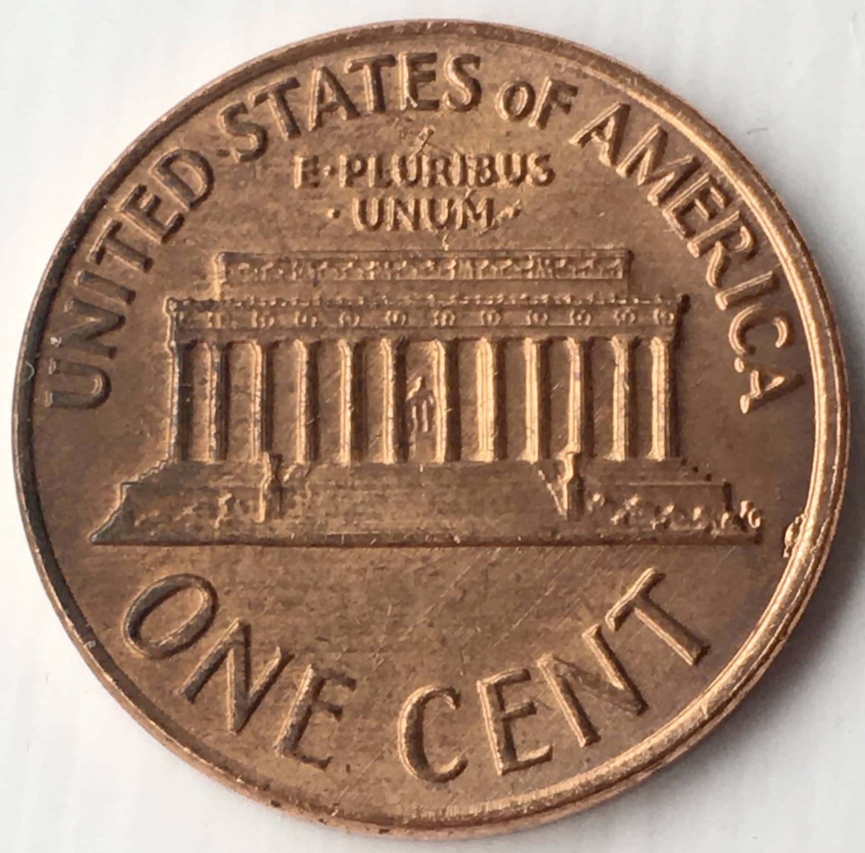 1971-D-Penny-Field-Of-Debris-On-Reverse