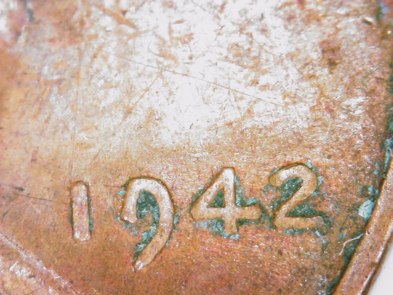 1942-Penny---Post-Mint-Damage?