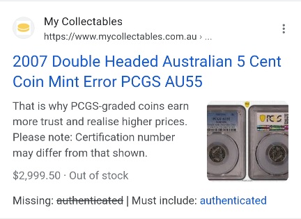 2007-Australian-5-Cent-Double-Headed