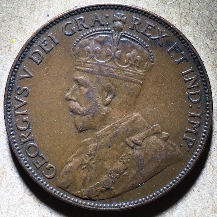 Newfoundland-1936-Large-Cent-Grade