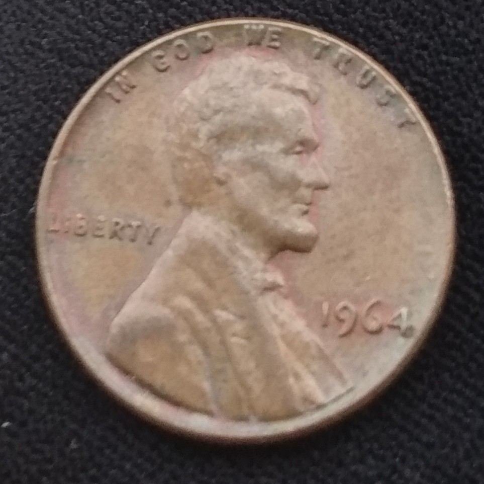 1964-Penny-Grade-And-Question-About-Color.