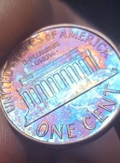 Toned-1991-Lincoln-Cent