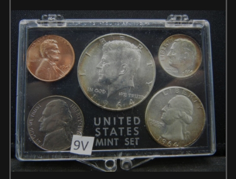 1964-United-States-Mint-Set.