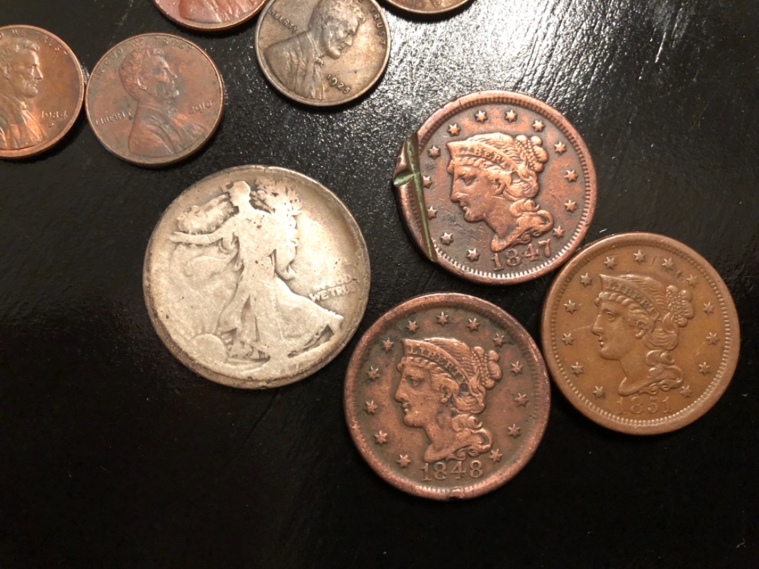 1964-No-Mint-Mark-Washington-Quarter-With-Unusual-Color