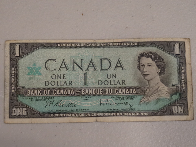 Help-With-1967-Canada-$1-Note-Please