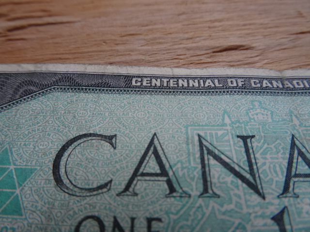 Help-With-1967-Canada-$1-Note-Please