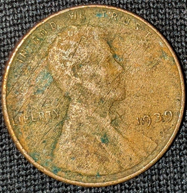 1939-Lincoln-Wheat-Cent-2.8g