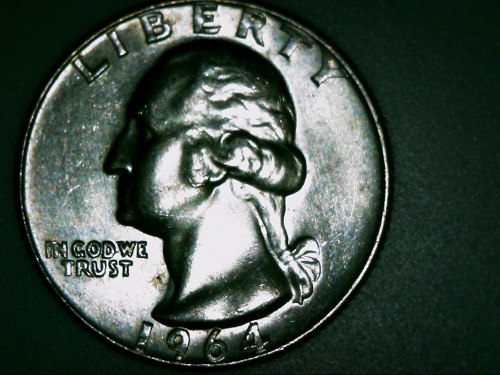 1964-Quarter-Double-Die,-MD-Or-Just-Damage?