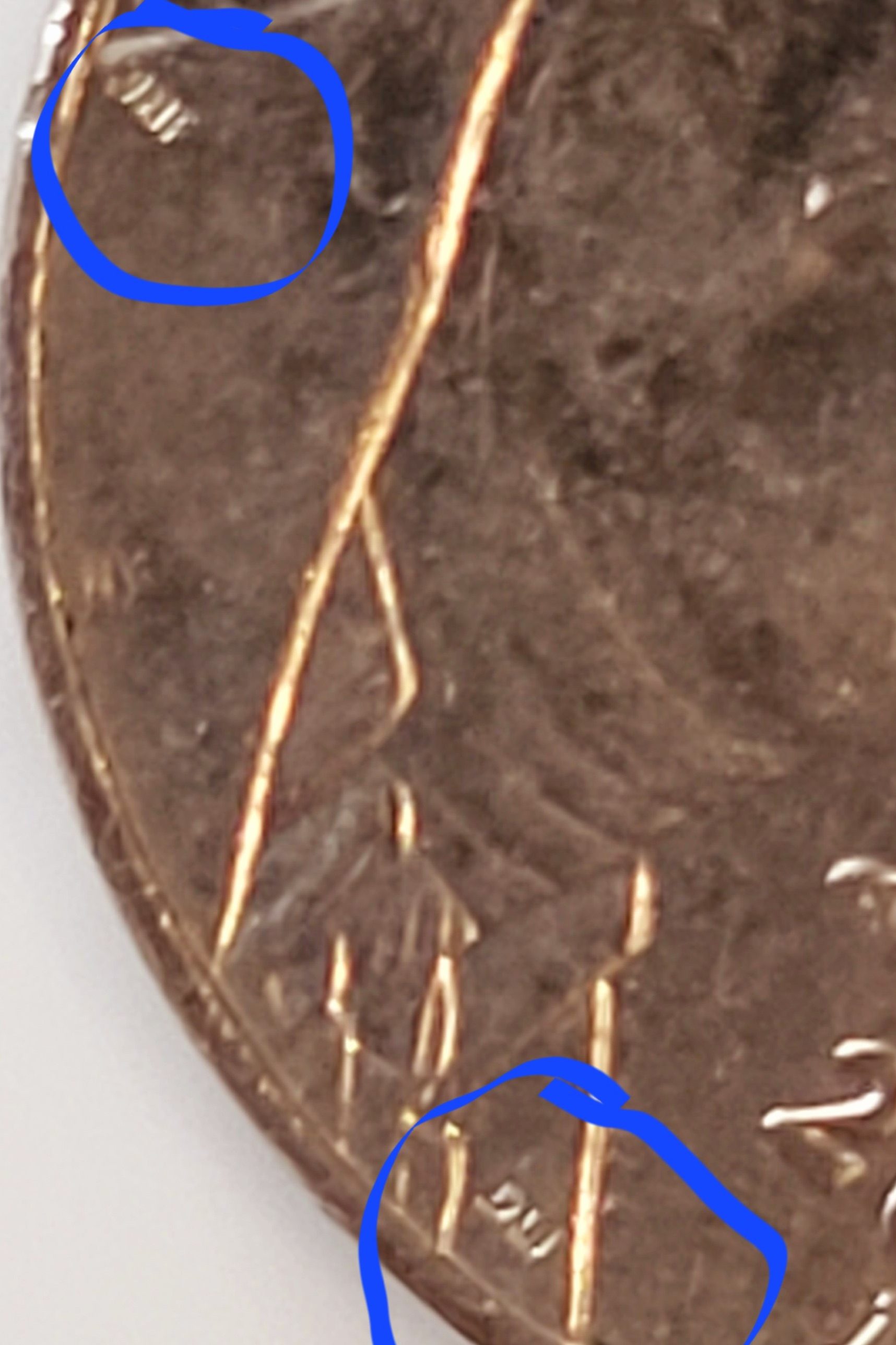 2013-D-Nickel-Jnf-And-Be-Stamps-On-Both-Sides-Of-Coat