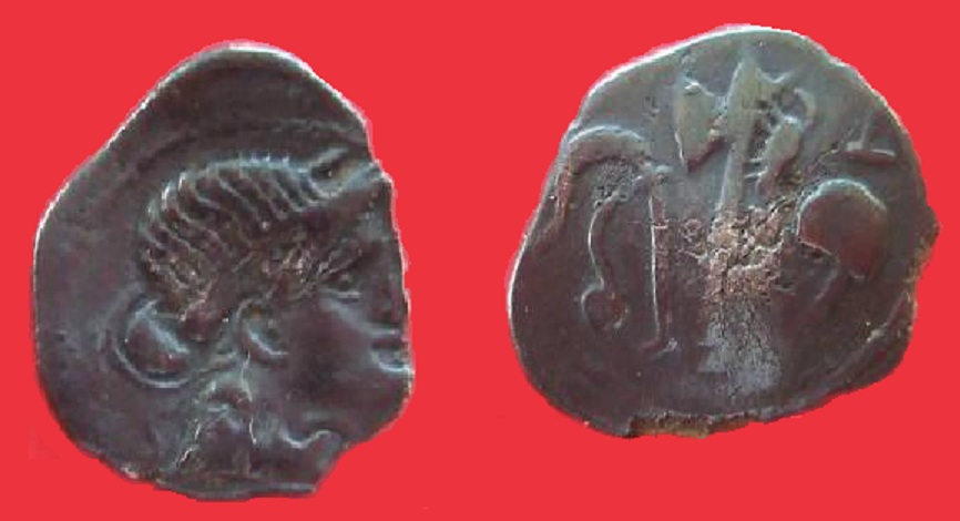 Ancient-Silver-Imitation-Of-A-Julius-Caesar-Denarius