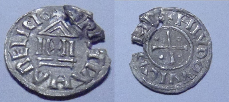 Denarius-From-Louis-The-Pious,-Fresh-From-The-Field!