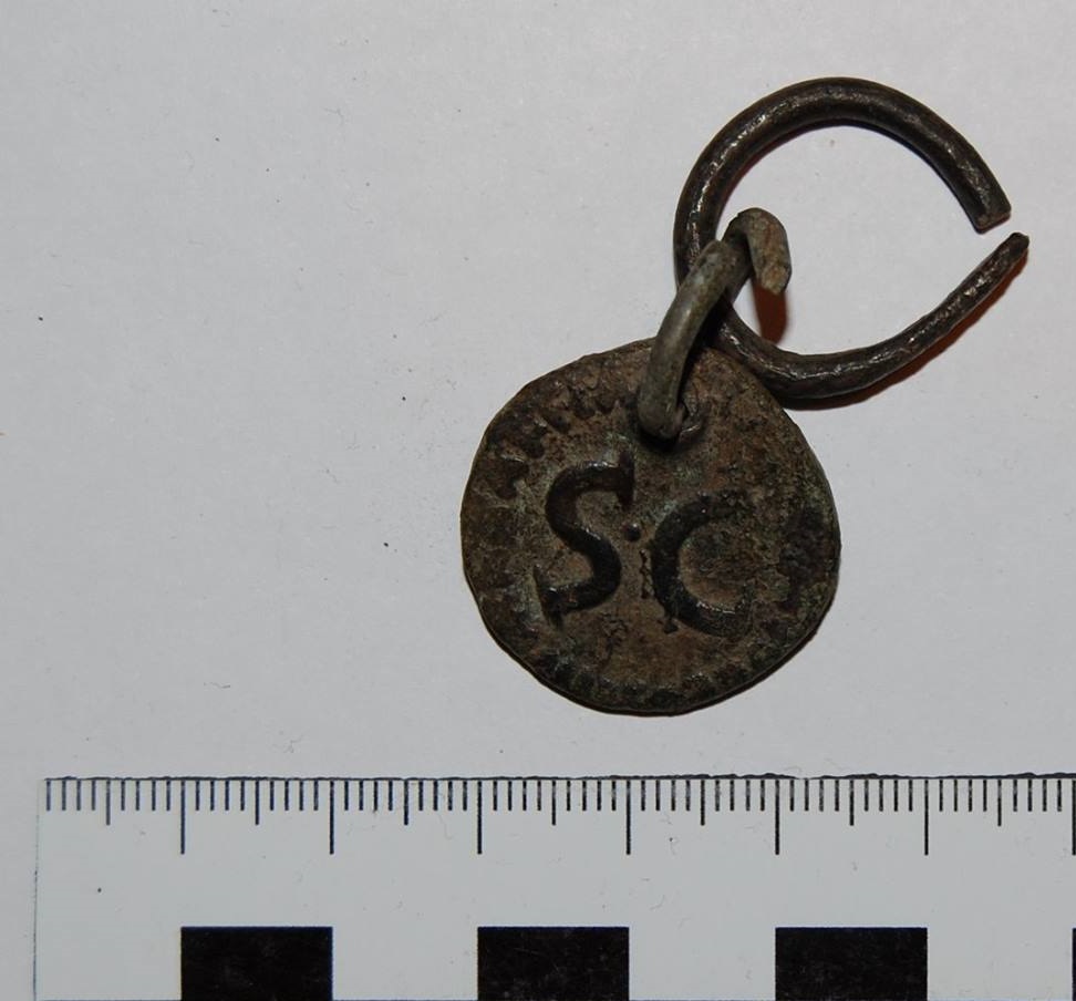 Ae-As-Transformed-During-Roman-Times-Or-Later,-Into-A-Keyring-Or-Amulet