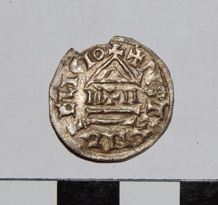 Denarius-From-Louis-The-Pious,-Diamond-Variant