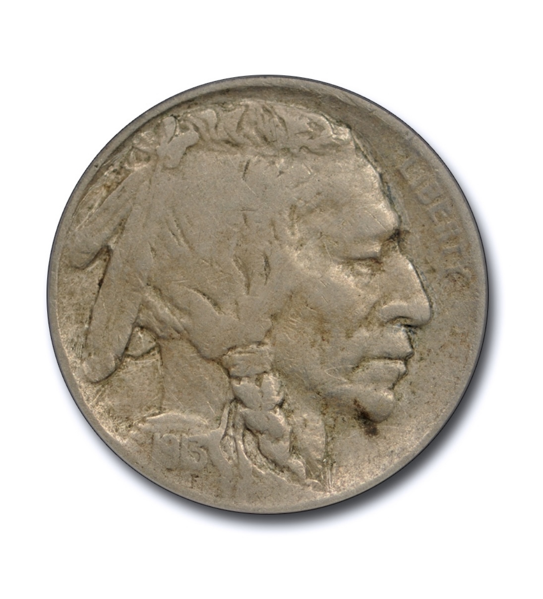 Buffalo-Nickel-1917-D-Toned