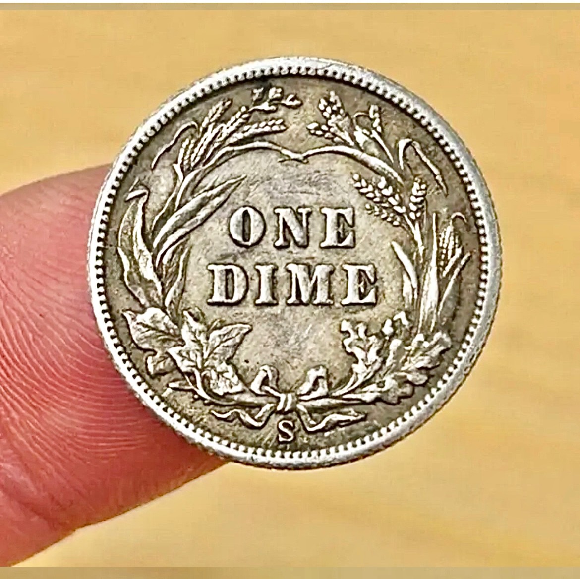 1906-S-Barber-Dime-For-Grading