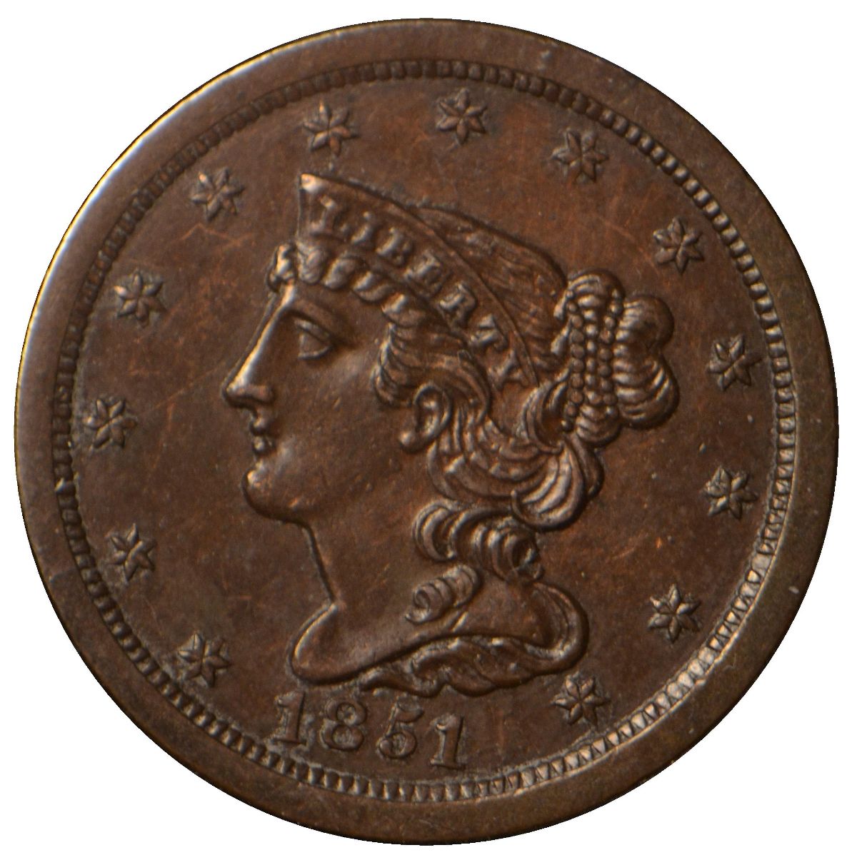 Real-Or-Fake-On-This-1851-Half-Cent?