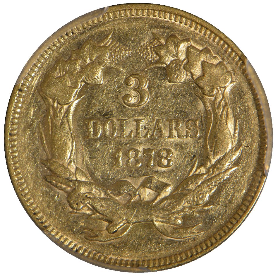 1878-Three-Dollar-Gold