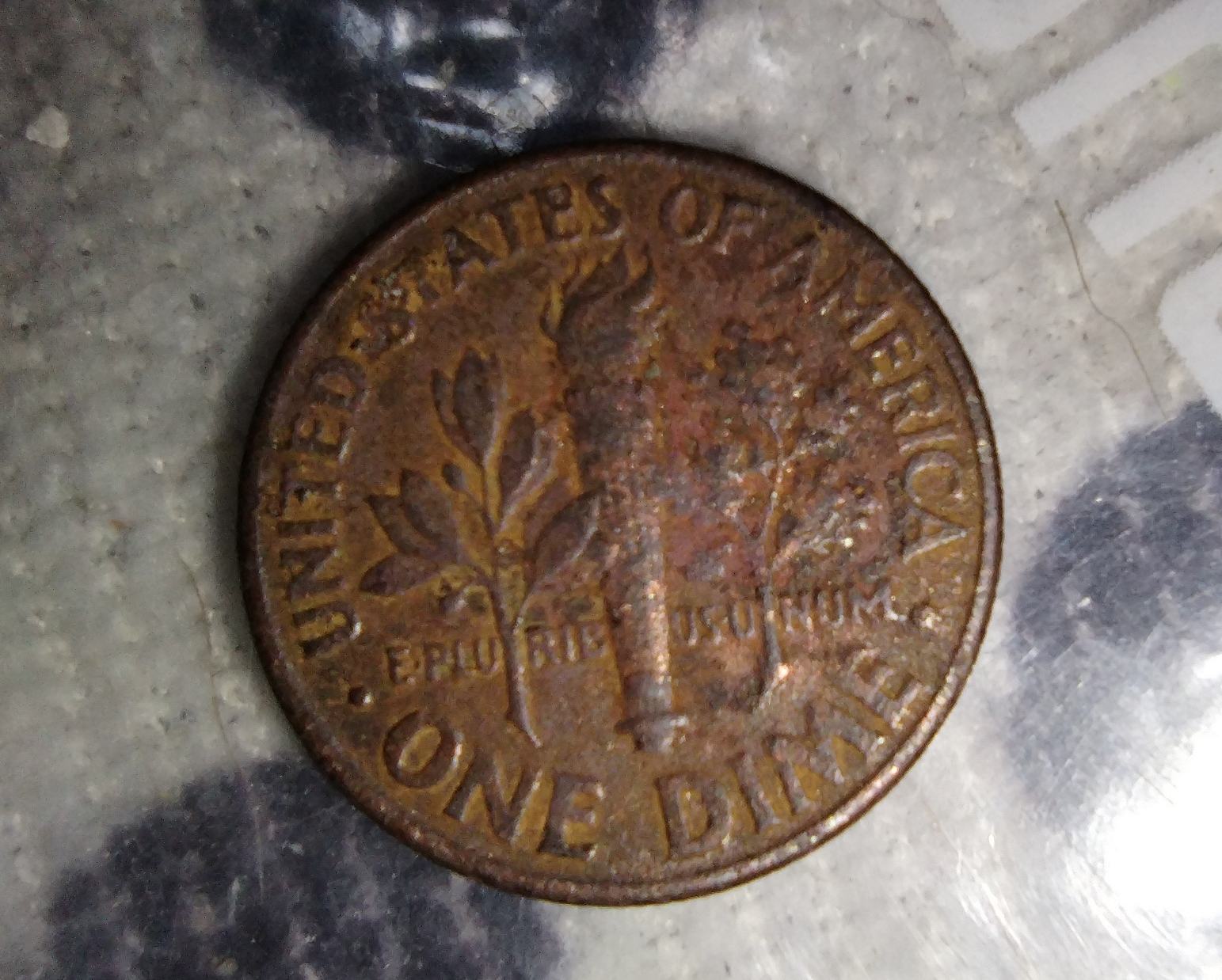 Dime-That-I-Found-And-It-Was-Brown.-Why?-Is-It-Worth-Anything