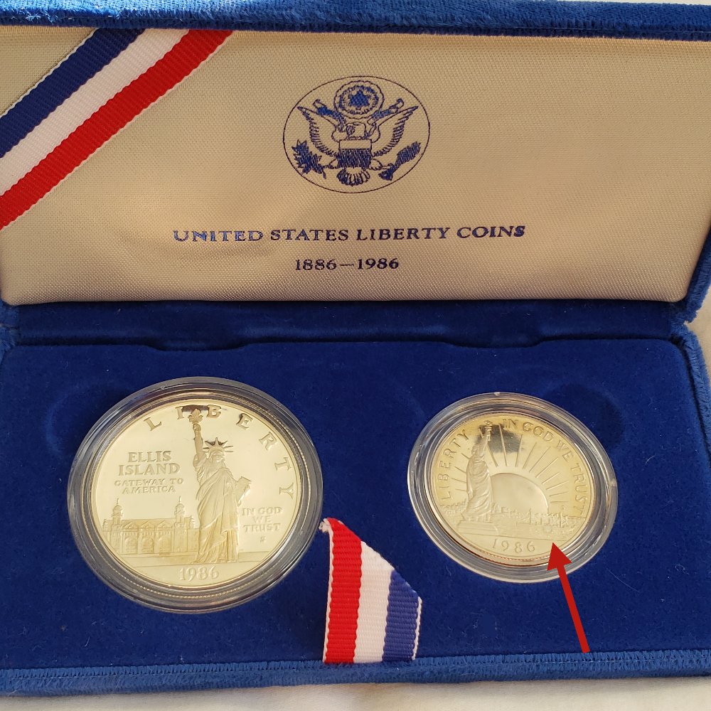 1886-1986-United-States-Liberty-Coin-Set-Half-Dollar-Coin-Error