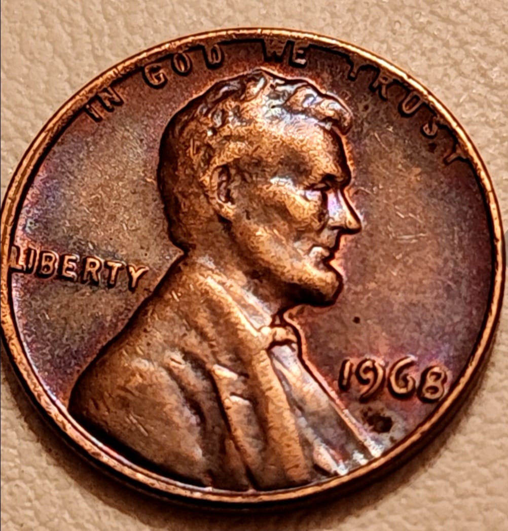 1968-Penny-Error-A-Little-Figure