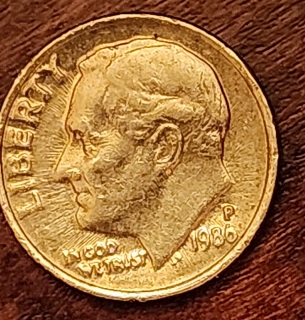 1986-Dime-P-Error-Double-DDO,-DDR