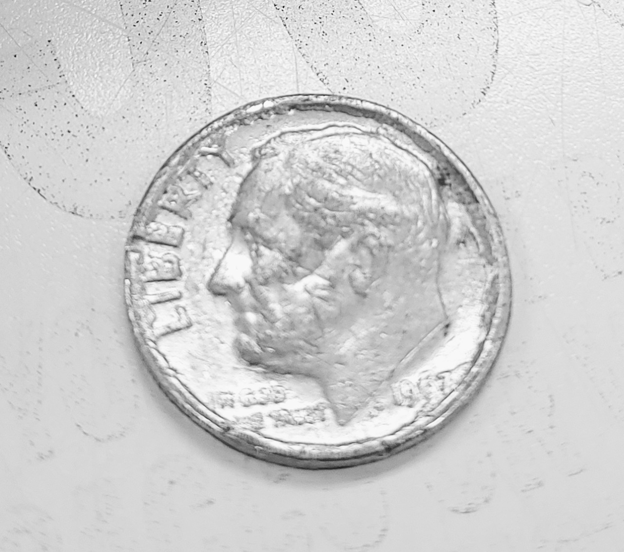 1967-Dime-Appears-Silver?