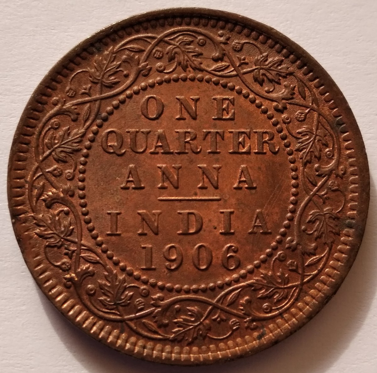 1/4-Anna-1906-British-India
