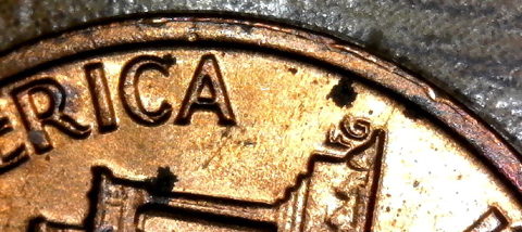 1975-D-LMC-Die-Crack-Rim-To-Rim-And-Spike-Head