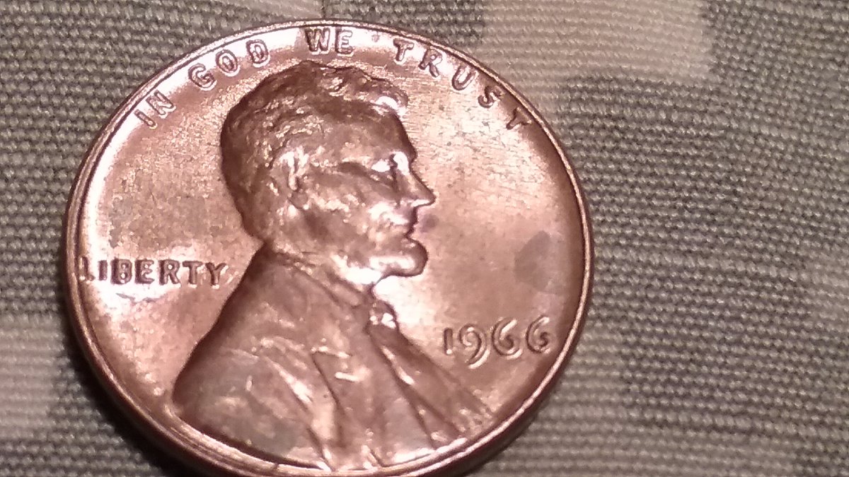 Very-Rare-***1966-Lincoln-Cent-DDR-001-For-Grading-Please