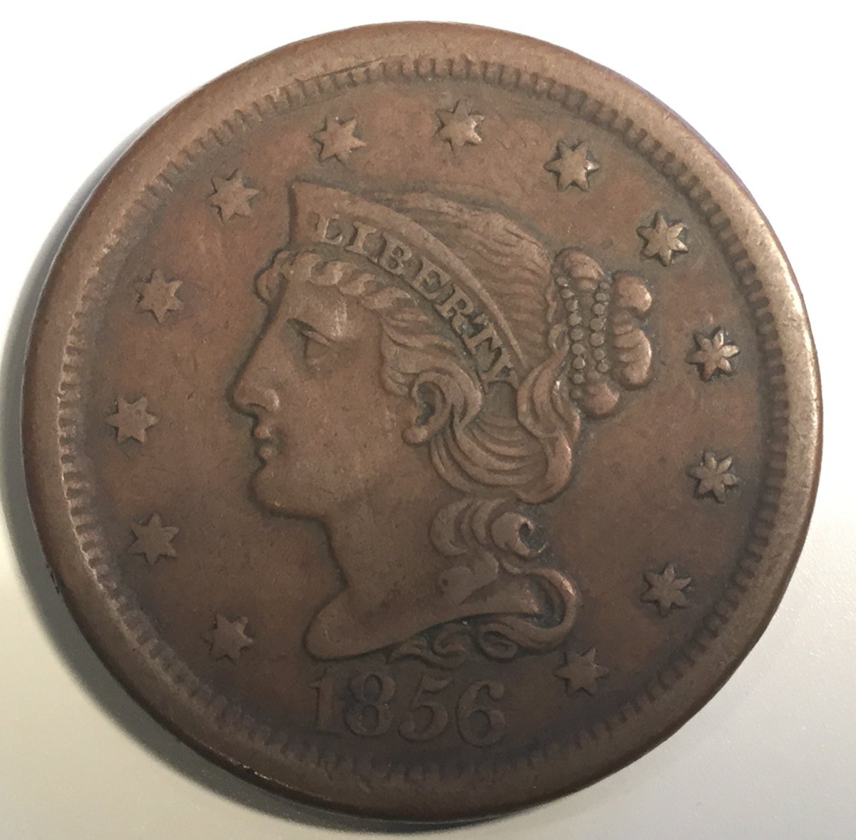 Circulated-1856-Large-Cent-Grading