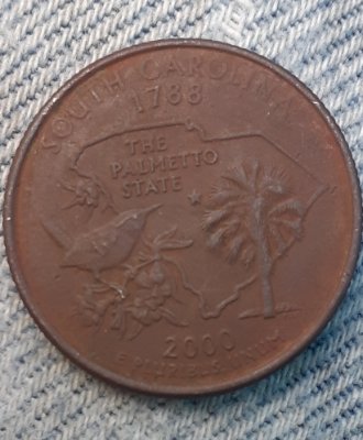 2000-State-Quarter--South-Carolina;-Anything-Special?