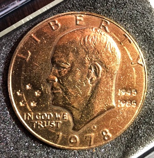1978-D-Eisenhower�s-One-Dollar-With-Dual-Dates