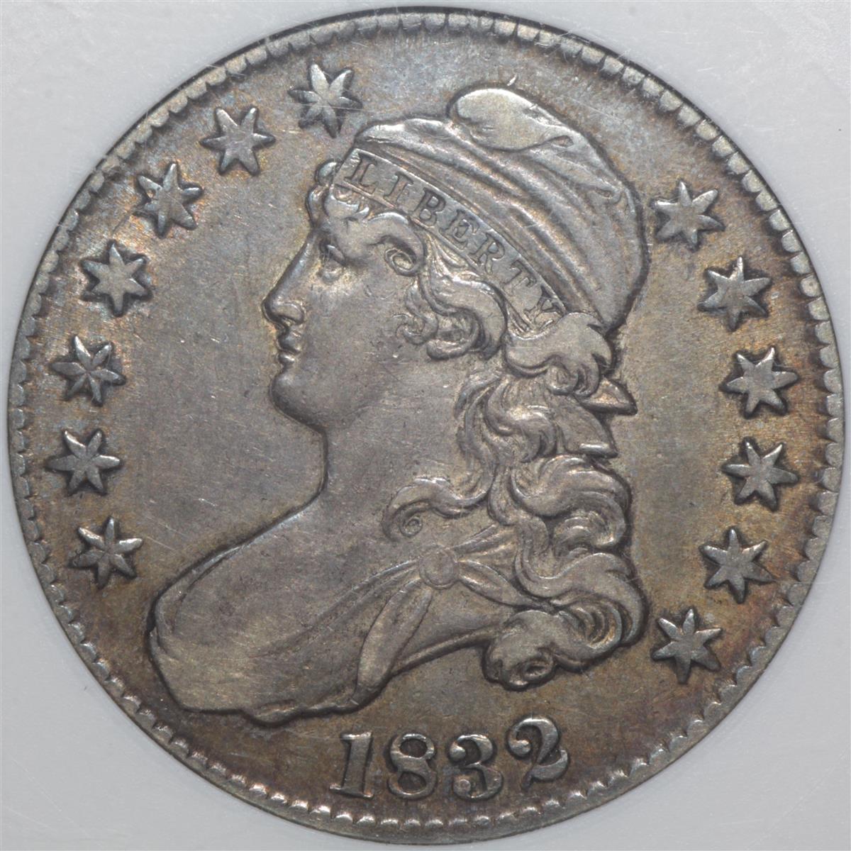 1832-Capped-Bust-Half-Dollar---Struck-Through?
